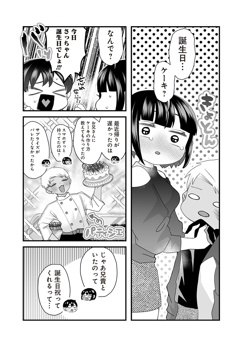 Sacchan to Ken-chan wa Kyou mo Itteru - Chapter 55.2 - Page 5